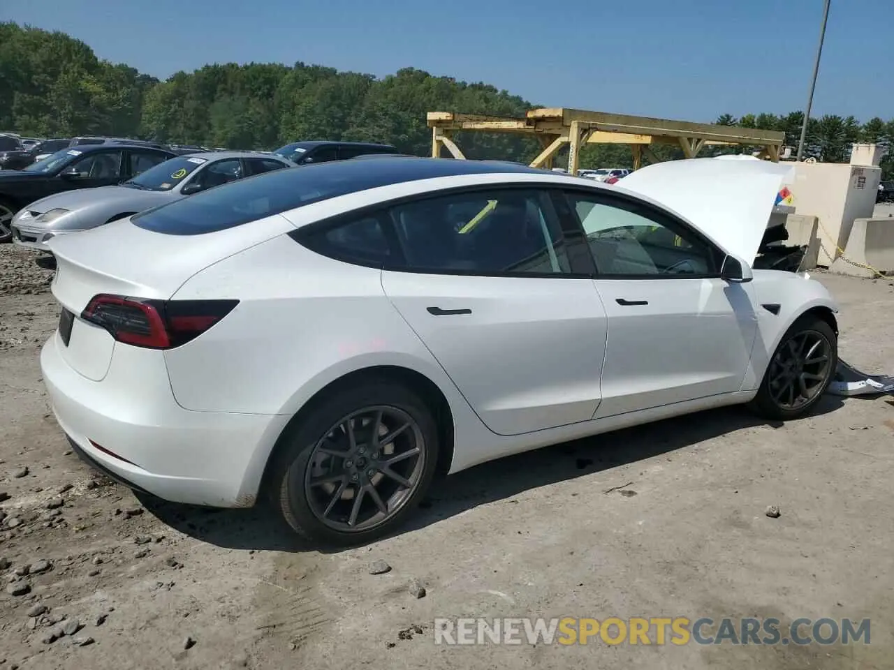 3 Photograph of a damaged car 5YJ3E1EA7PF688922 TESLA MODEL 3 2023