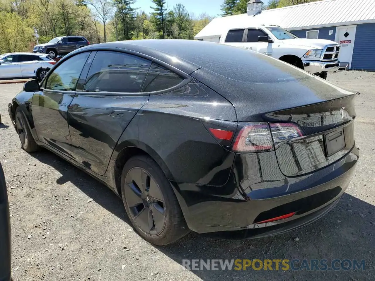 2 Photograph of a damaged car 5YJ3E1EA7PF689455 TESLA MODEL 3 2023