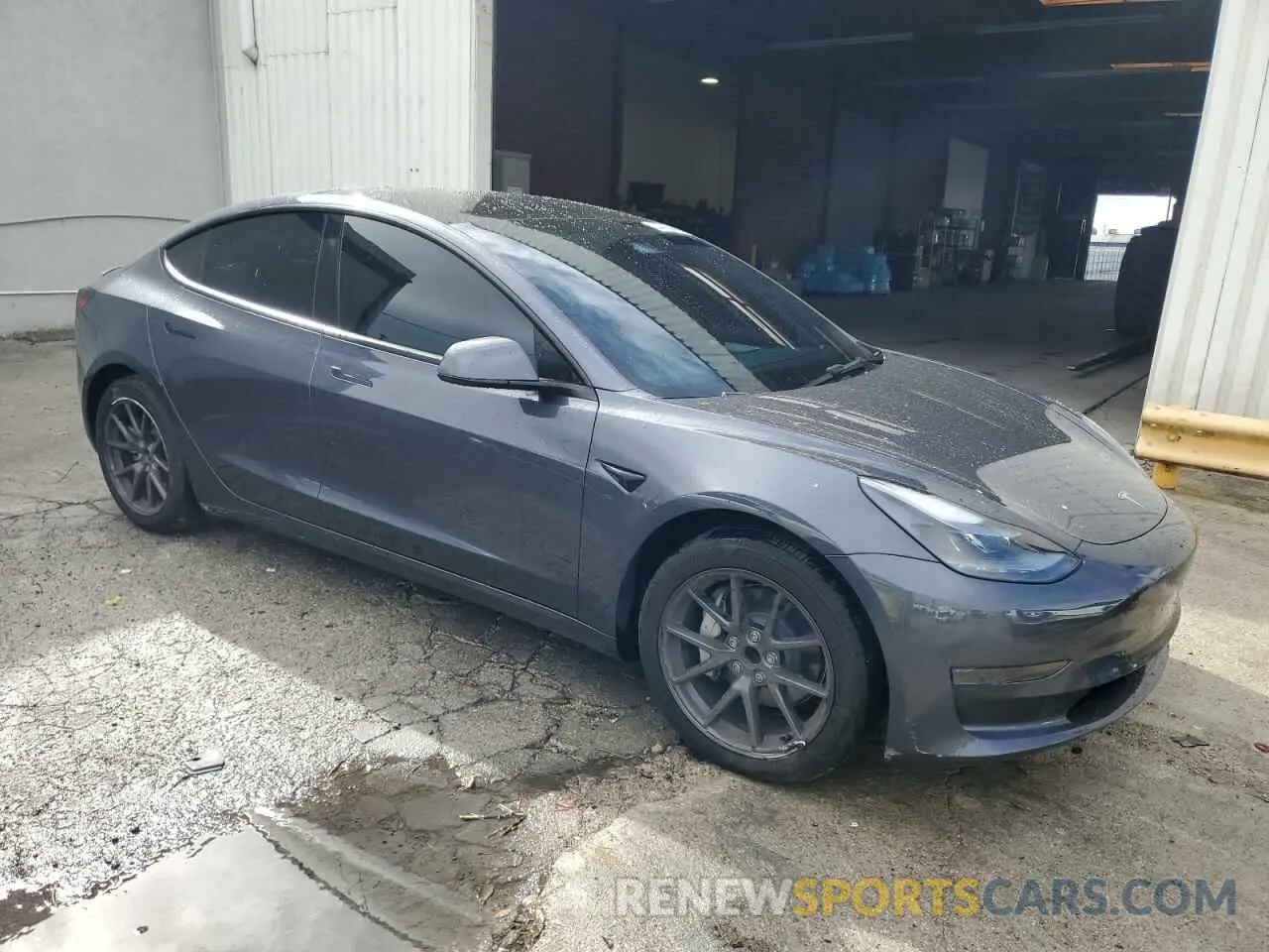 4 Photograph of a damaged car 5YJ3E1EA7PF695756 TESLA MODEL 3 2023