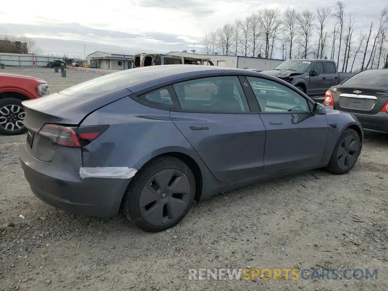 3 Photograph of a damaged car 5YJ3E1EA7PF710918 TESLA MODEL 3 2023