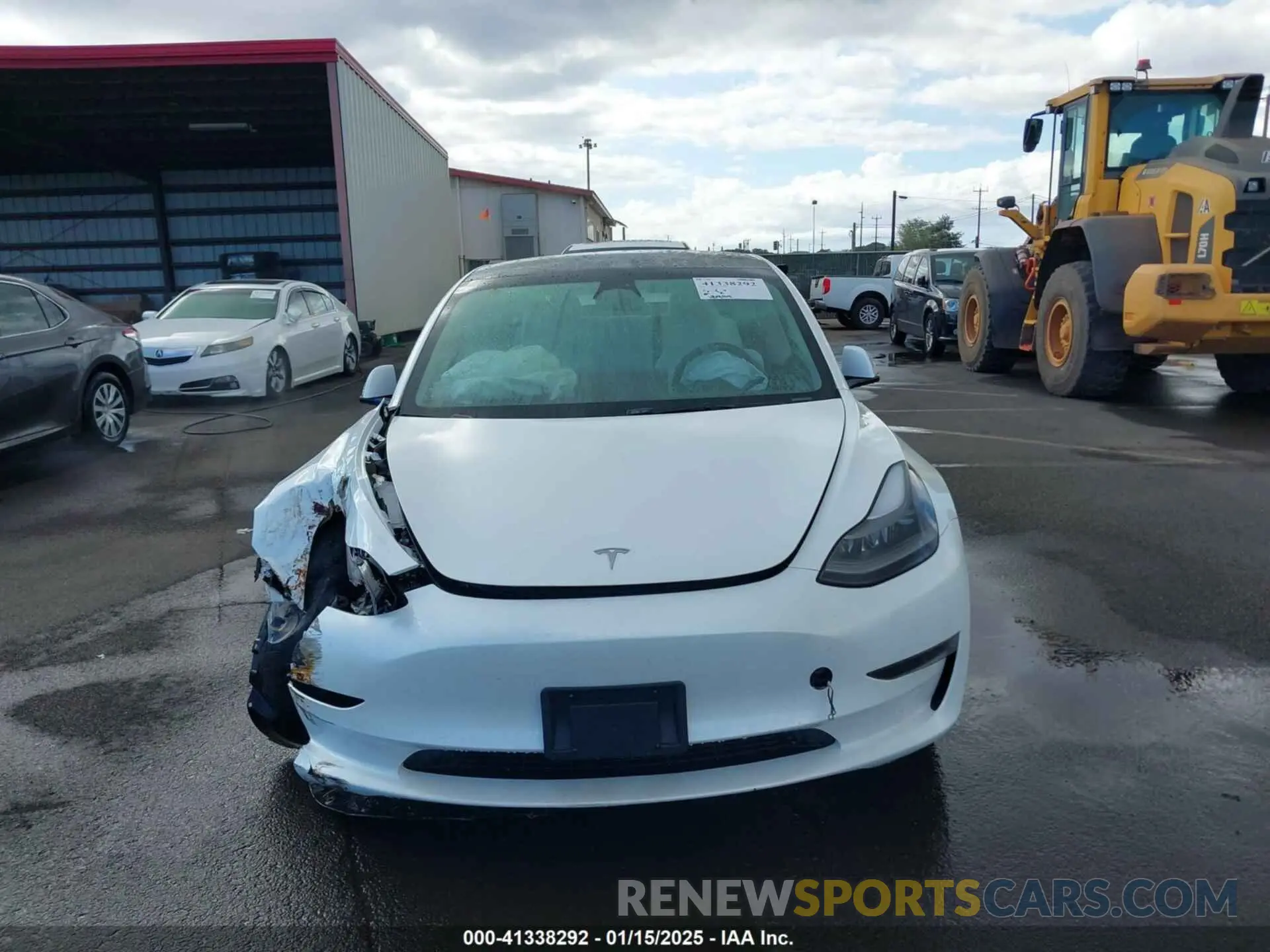 12 Photograph of a damaged car 5YJ3E1EA8PF395109 TESLA MODEL 3 2023