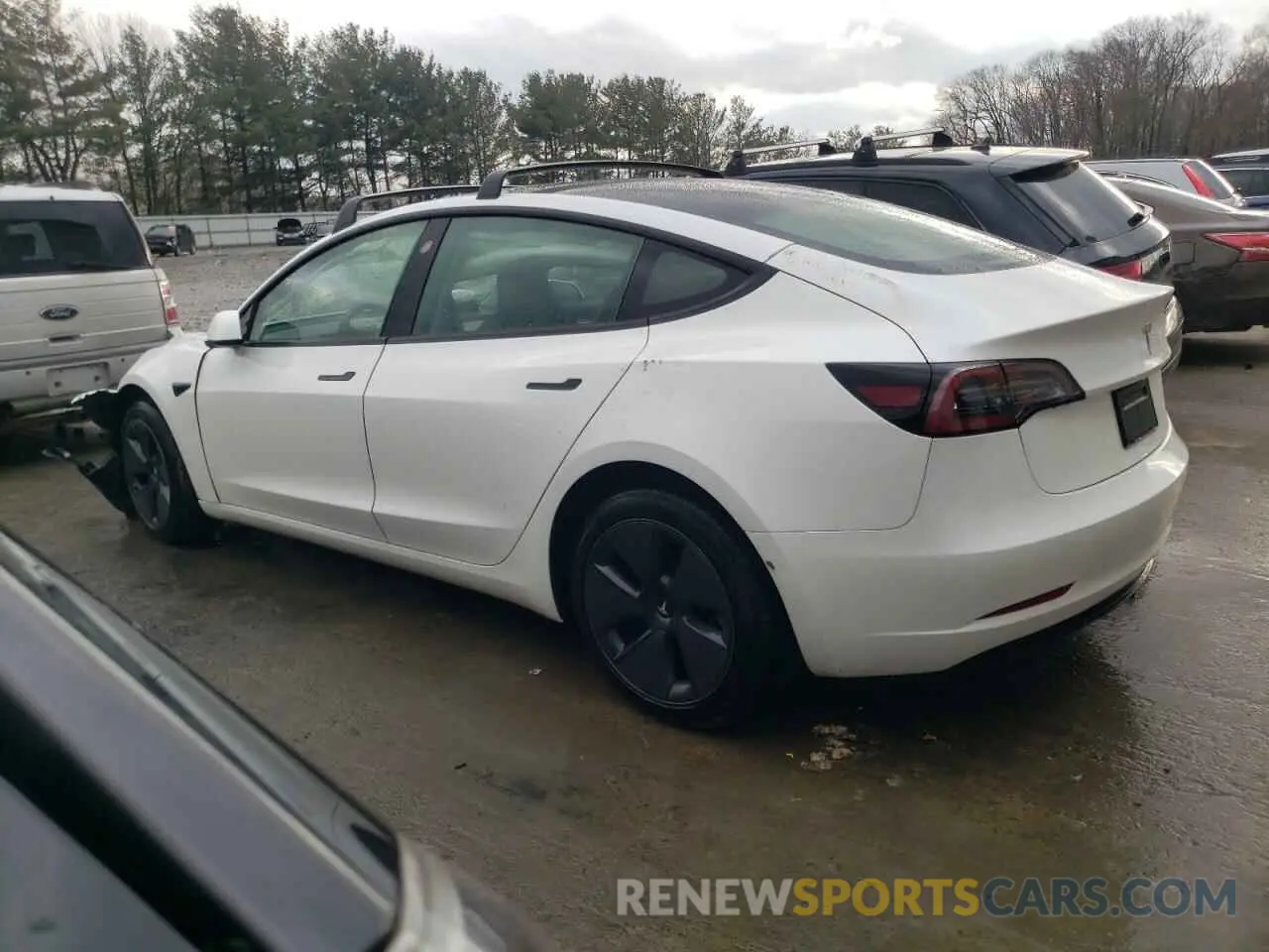 2 Photograph of a damaged car 5YJ3E1EA8PF401149 TESLA MODEL 3 2023