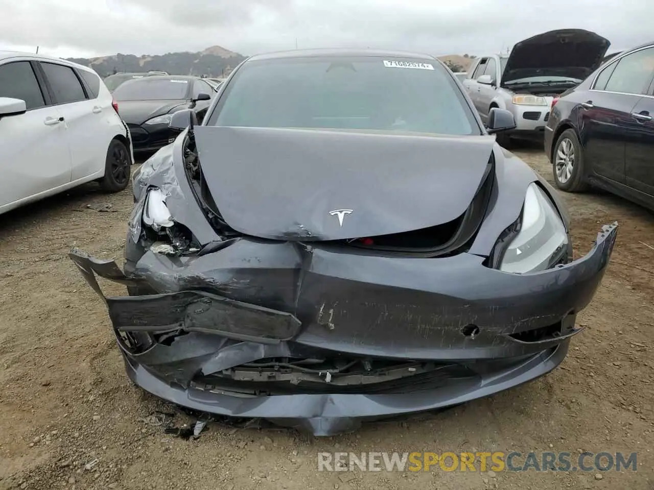 5 Фотография поврежденного автомобиля 5YJ3E1EA8PF403211 TESLA MODEL 3 2023