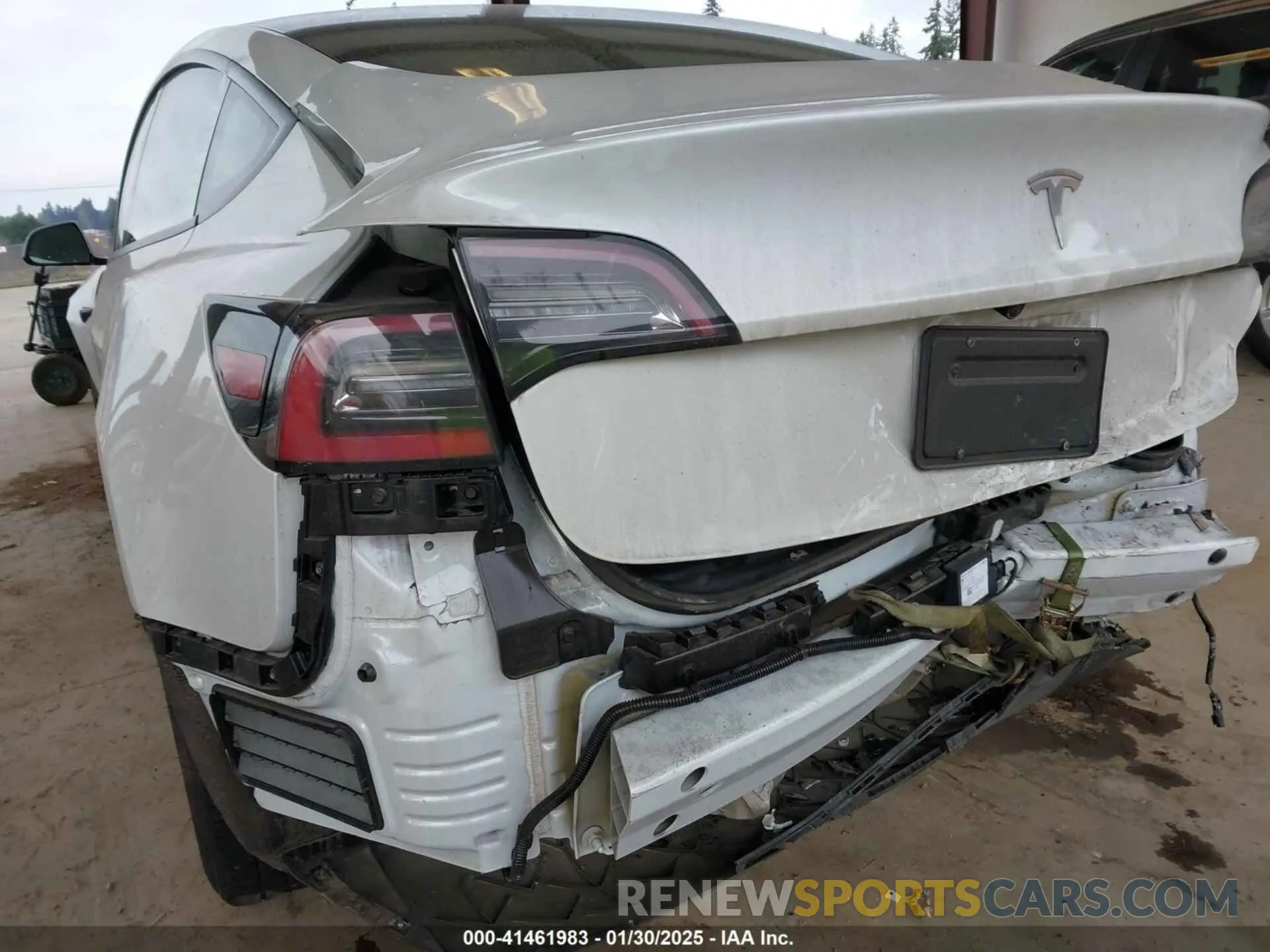 6 Photograph of a damaged car 5YJ3E1EA8PF412166 TESLA MODEL 3 2023