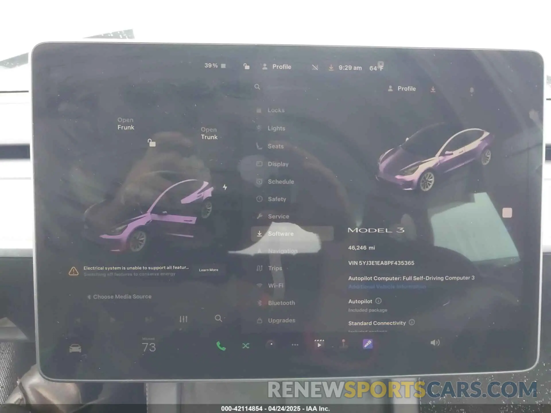 17 Фотография поврежденного автомобиля 5YJ3E1EA8PF435365 TESLA MODEL 3 2023