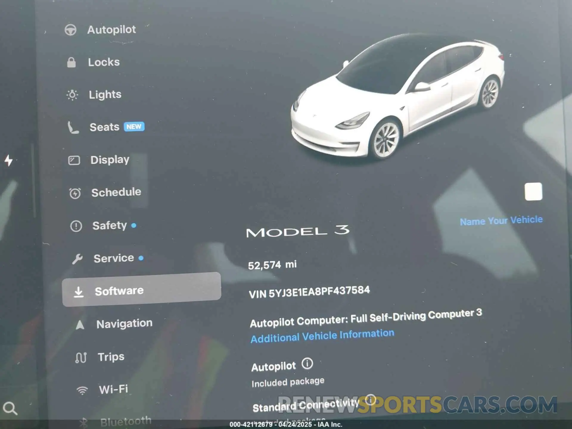 15 Фотография поврежденного автомобиля 5YJ3E1EA8PF437584 TESLA MODEL 3 2023