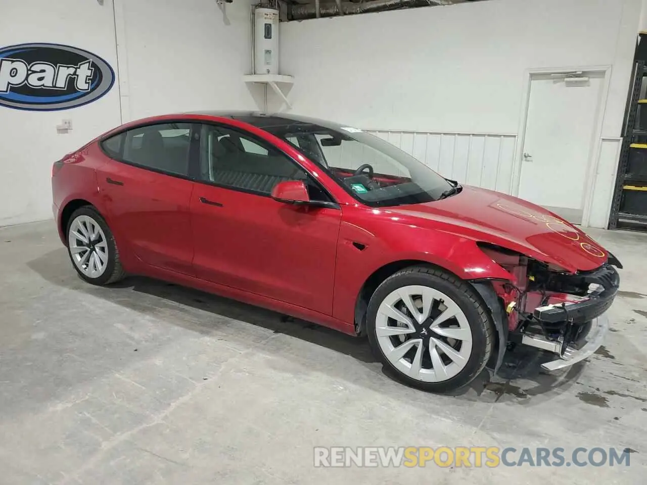 4 Фотография поврежденного автомобиля 5YJ3E1EA8PF448830 TESLA MODEL 3 2023