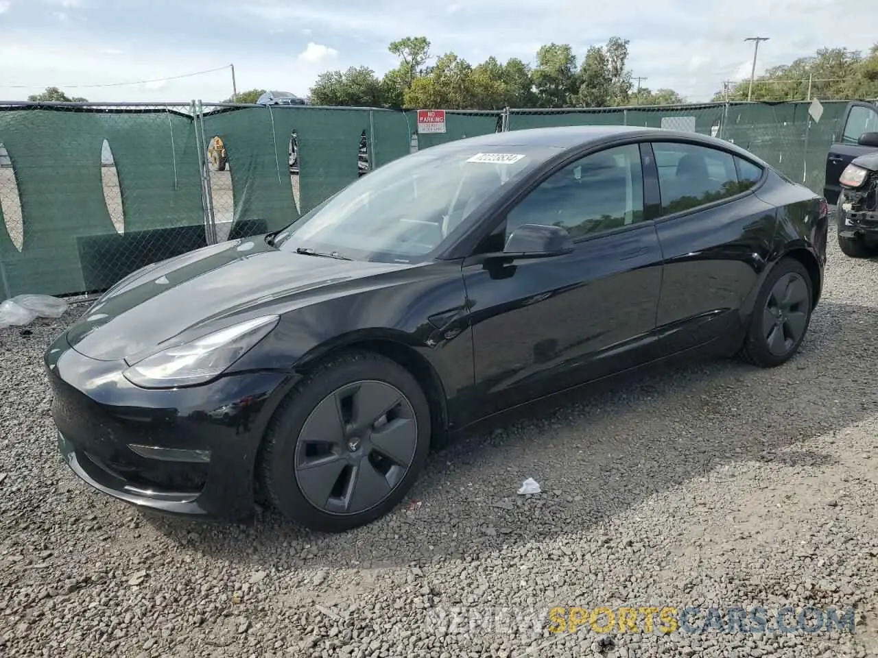 1 Photograph of a damaged car 5YJ3E1EA8PF455048 TESLA MODEL 3 2023