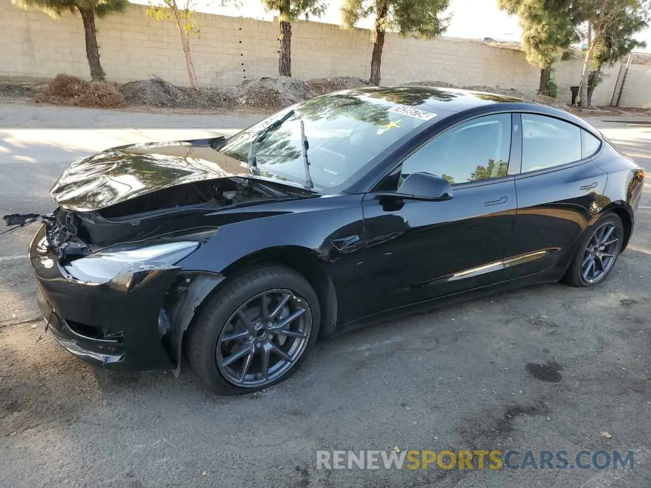 1 Фотография поврежденного автомобиля 5YJ3E1EA8PF460363 TESLA MODEL 3 2023