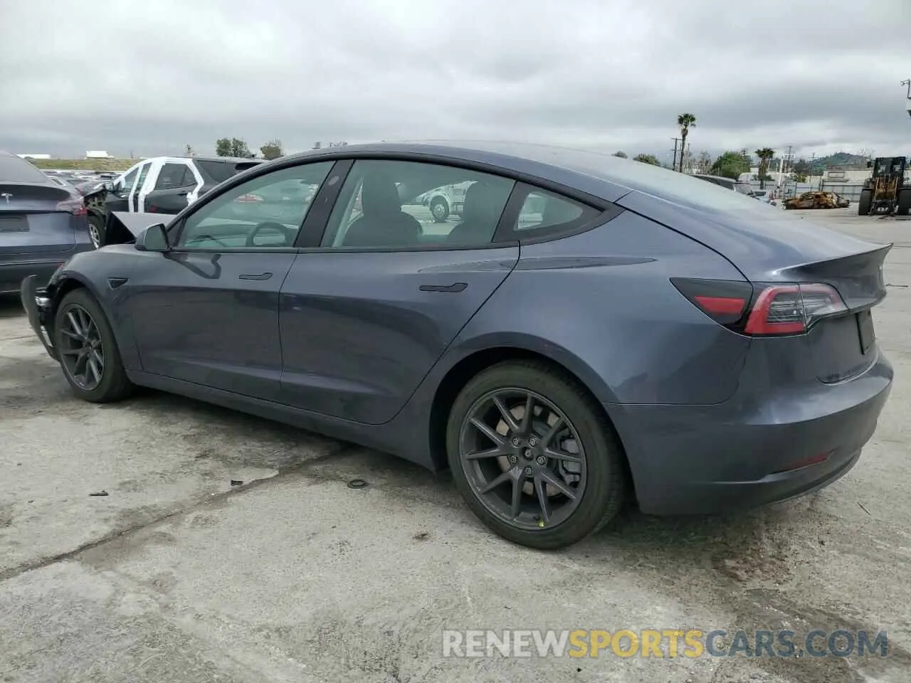 2 Photograph of a damaged car 5YJ3E1EA8PF464493 TESLA MODEL 3 2023