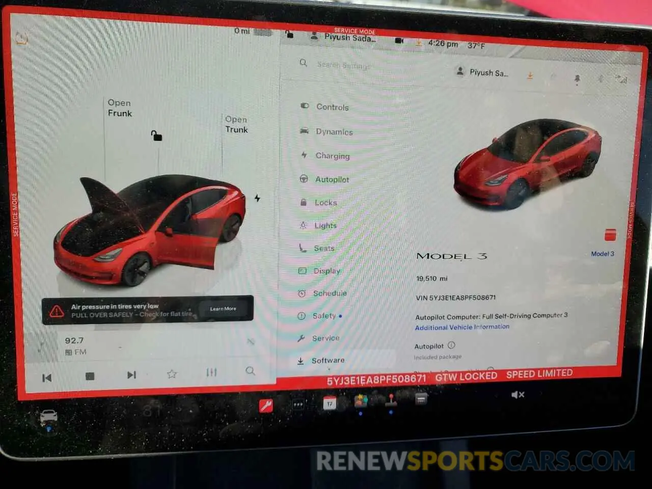9 Photograph of a damaged car 5YJ3E1EA8PF508671 TESLA MODEL 3 2023