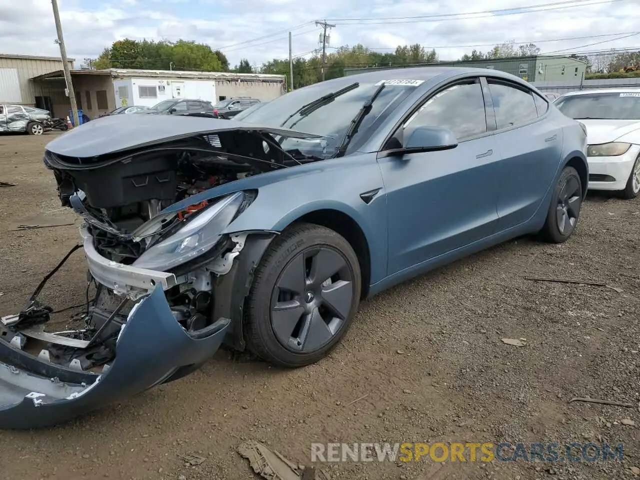 1 Photograph of a damaged car 5YJ3E1EA8PF509934 TESLA MODEL 3 2023