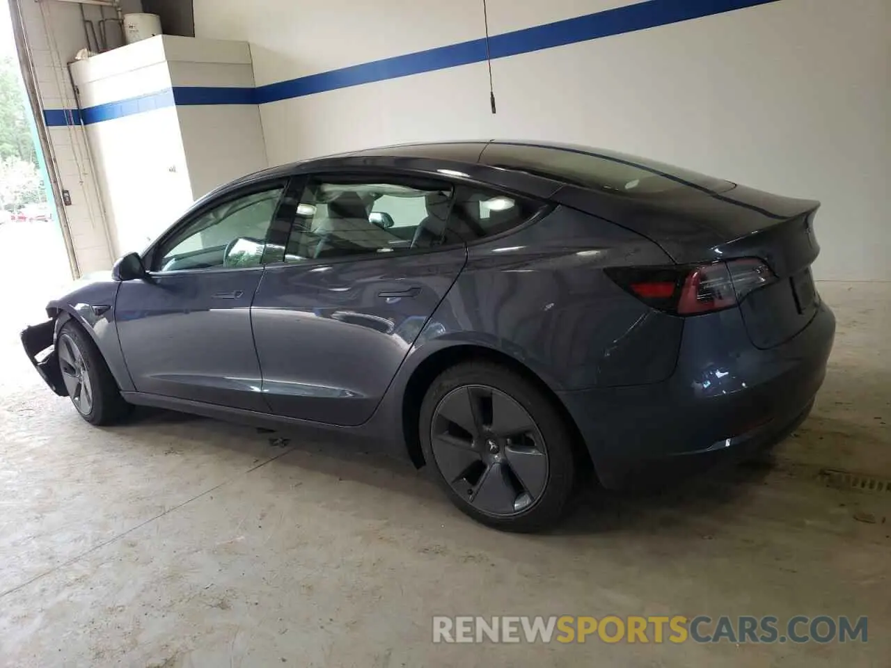 2 Photograph of a damaged car 5YJ3E1EA8PF509979 TESLA MODEL 3 2023