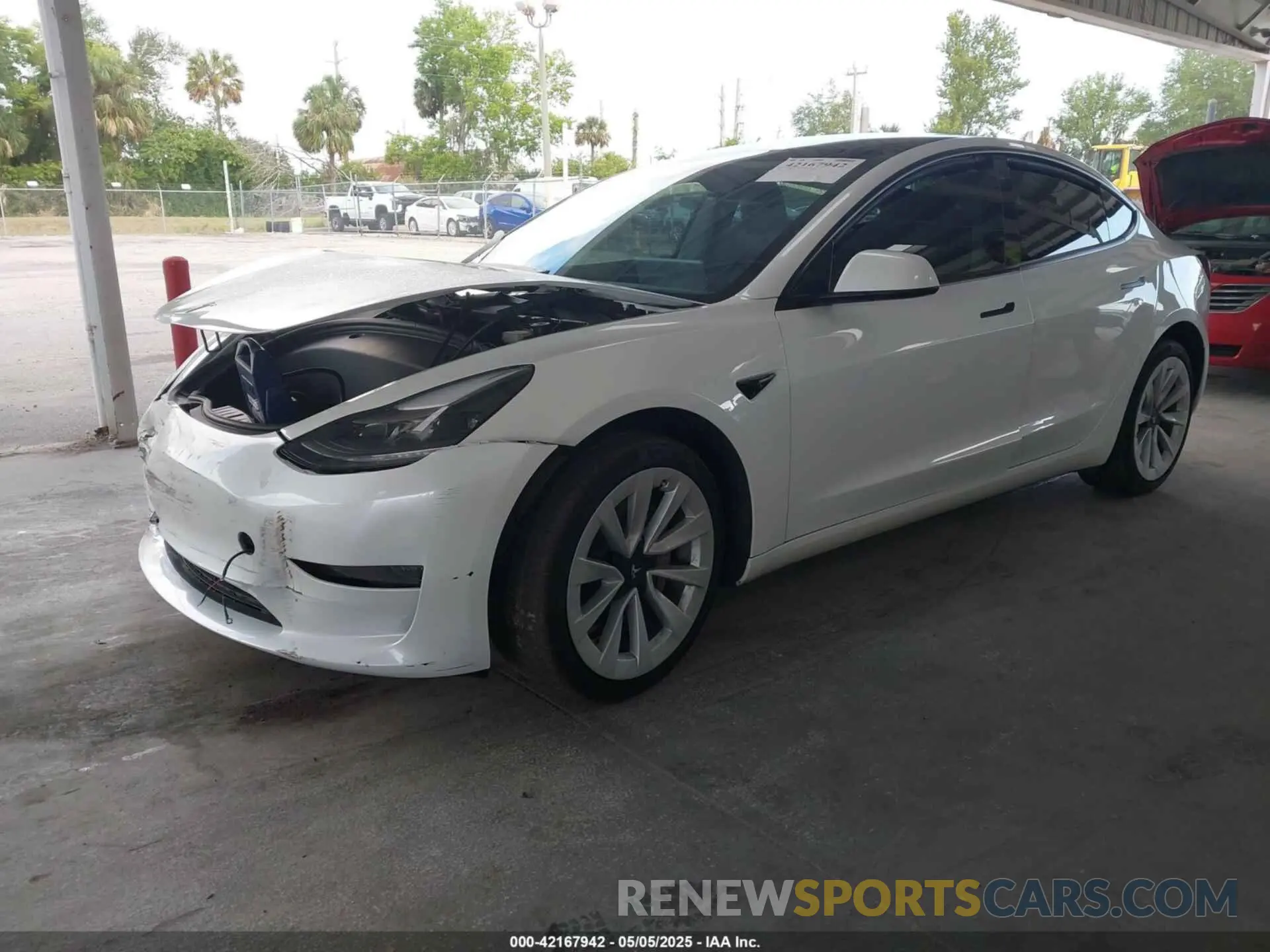 2 Фотография поврежденного автомобиля 5YJ3E1EA8PF518326 TESLA MODEL 3 2023