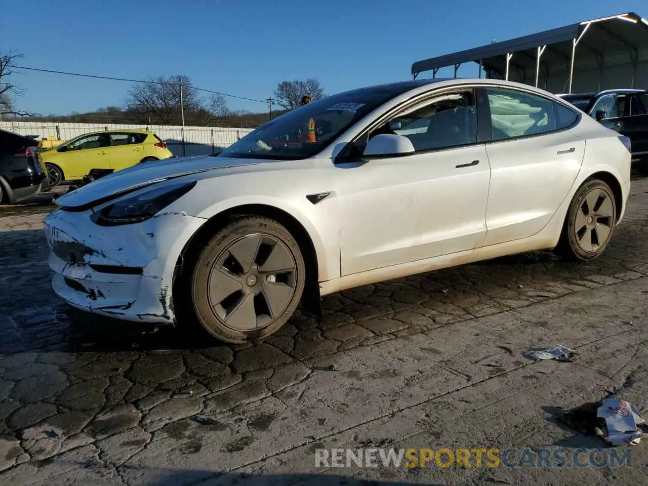 1 Фотография поврежденного автомобиля 5YJ3E1EA8PF548135 TESLA MODEL 3 2023