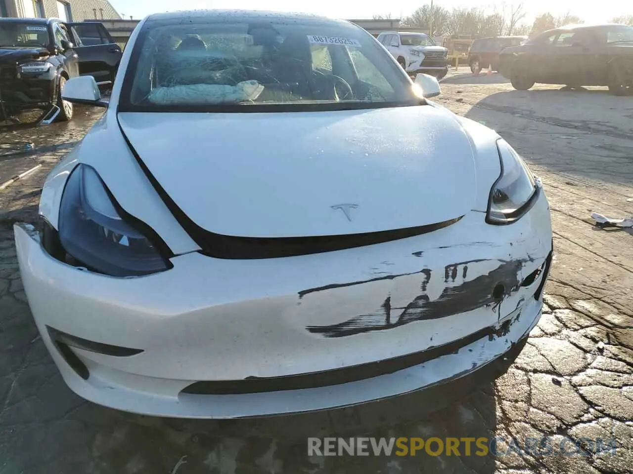 5 Фотография поврежденного автомобиля 5YJ3E1EA8PF548135 TESLA MODEL 3 2023