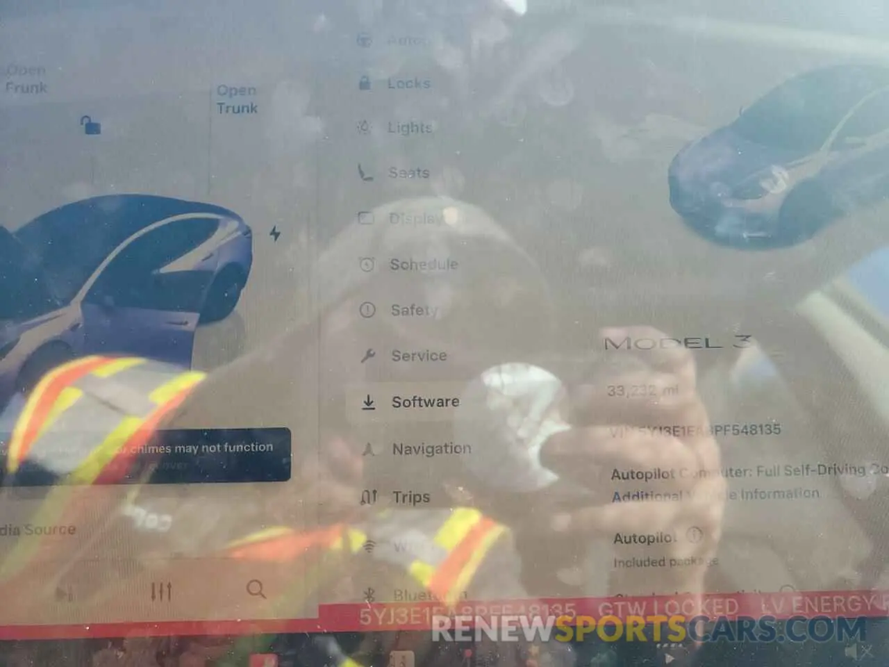 9 Фотография поврежденного автомобиля 5YJ3E1EA8PF548135 TESLA MODEL 3 2023