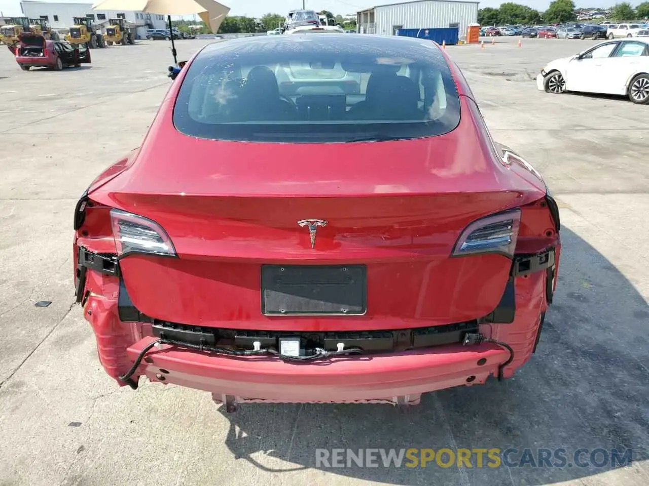 6 Photograph of a damaged car 5YJ3E1EA8PF550225 TESLA MODEL 3 2023