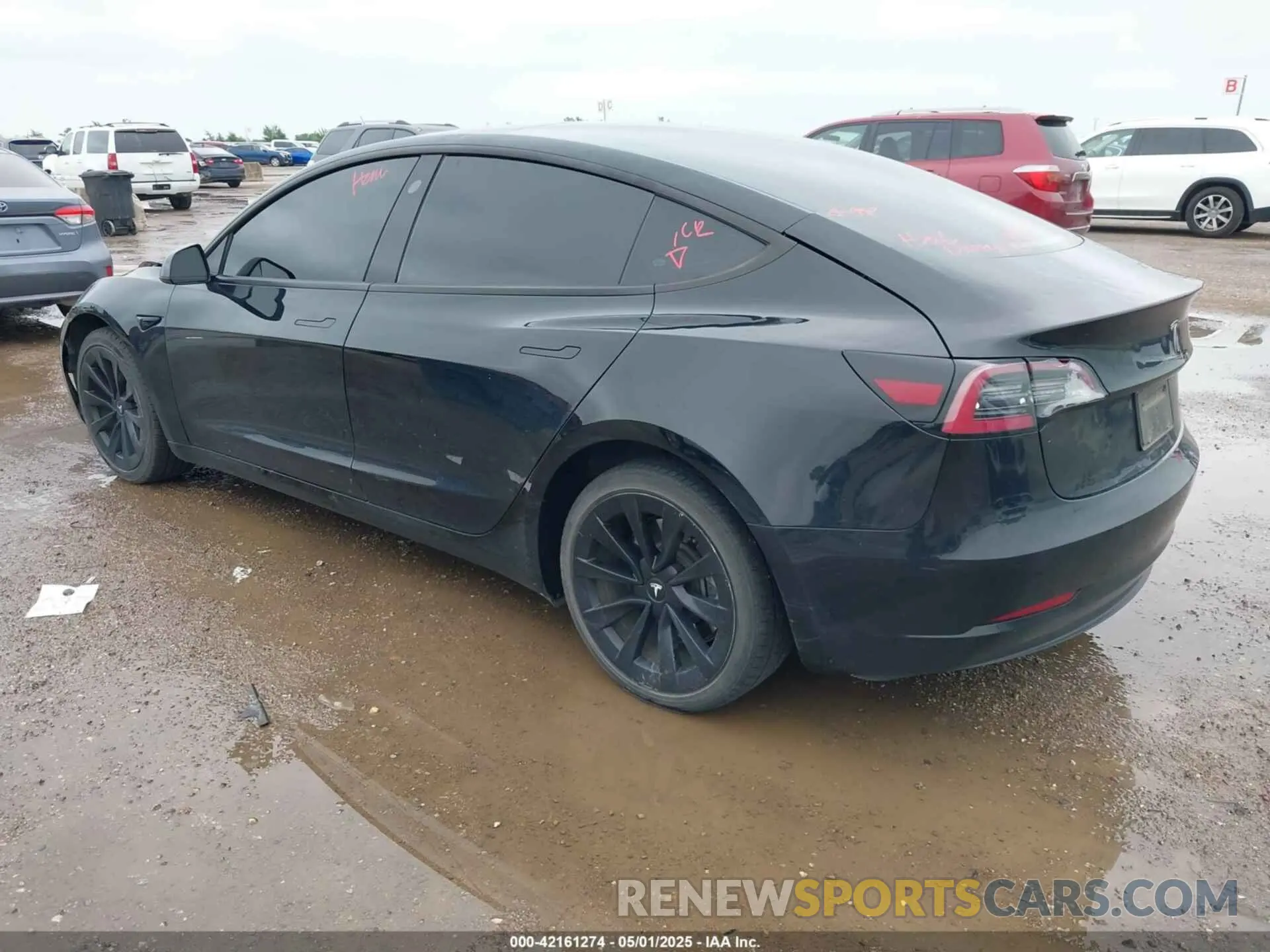 3 Photograph of a damaged car 5YJ3E1EA8PF552654 TESLA MODEL 3 2023
