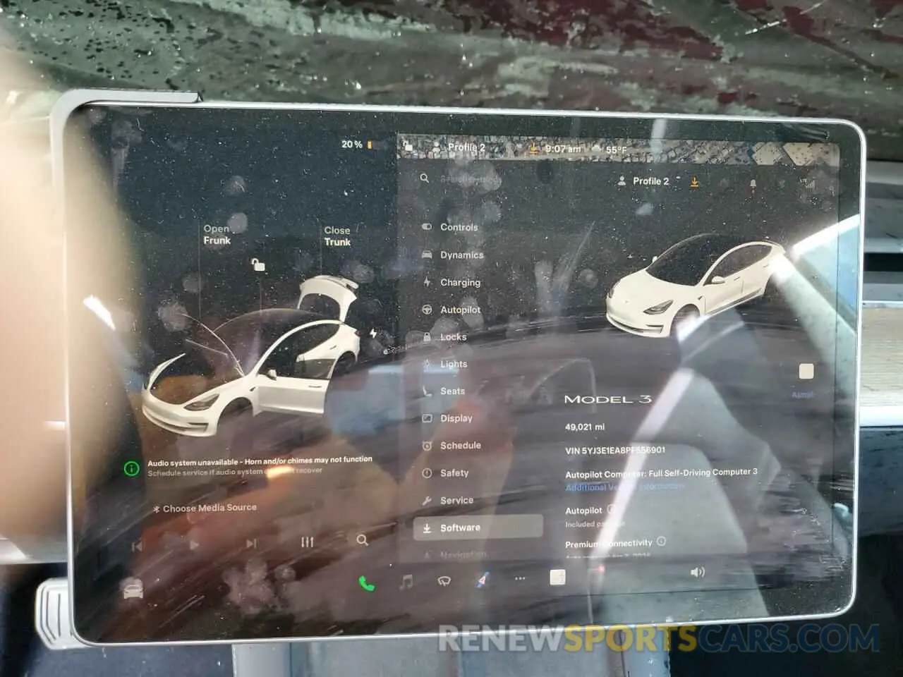 9 Фотография поврежденного автомобиля 5YJ3E1EA8PF556901 TESLA MODEL 3 2023