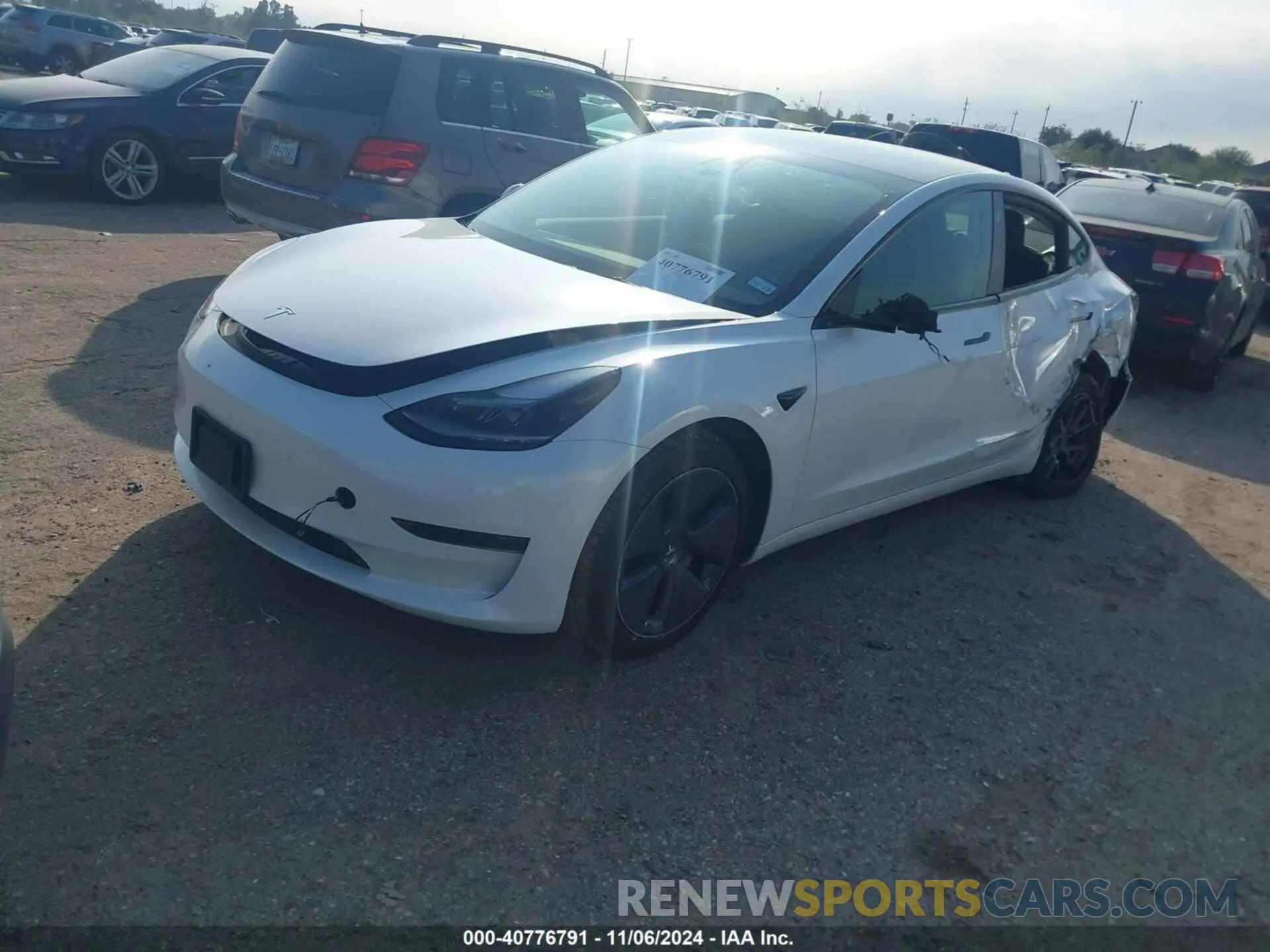 2 Фотография поврежденного автомобиля 5YJ3E1EA8PF570278 TESLA MODEL 3 2023