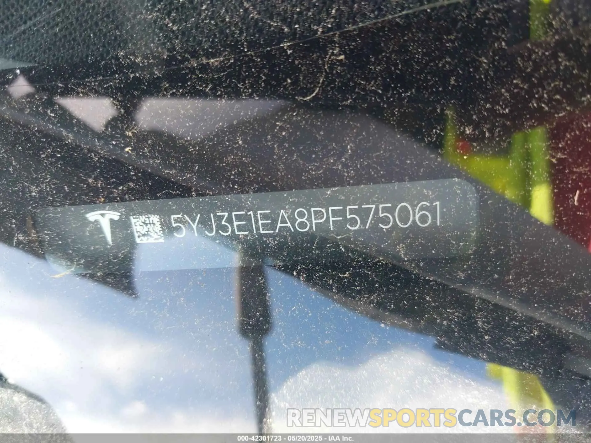 9 Фотография поврежденного автомобиля 5YJ3E1EA8PF575061 TESLA MODEL 3 2023