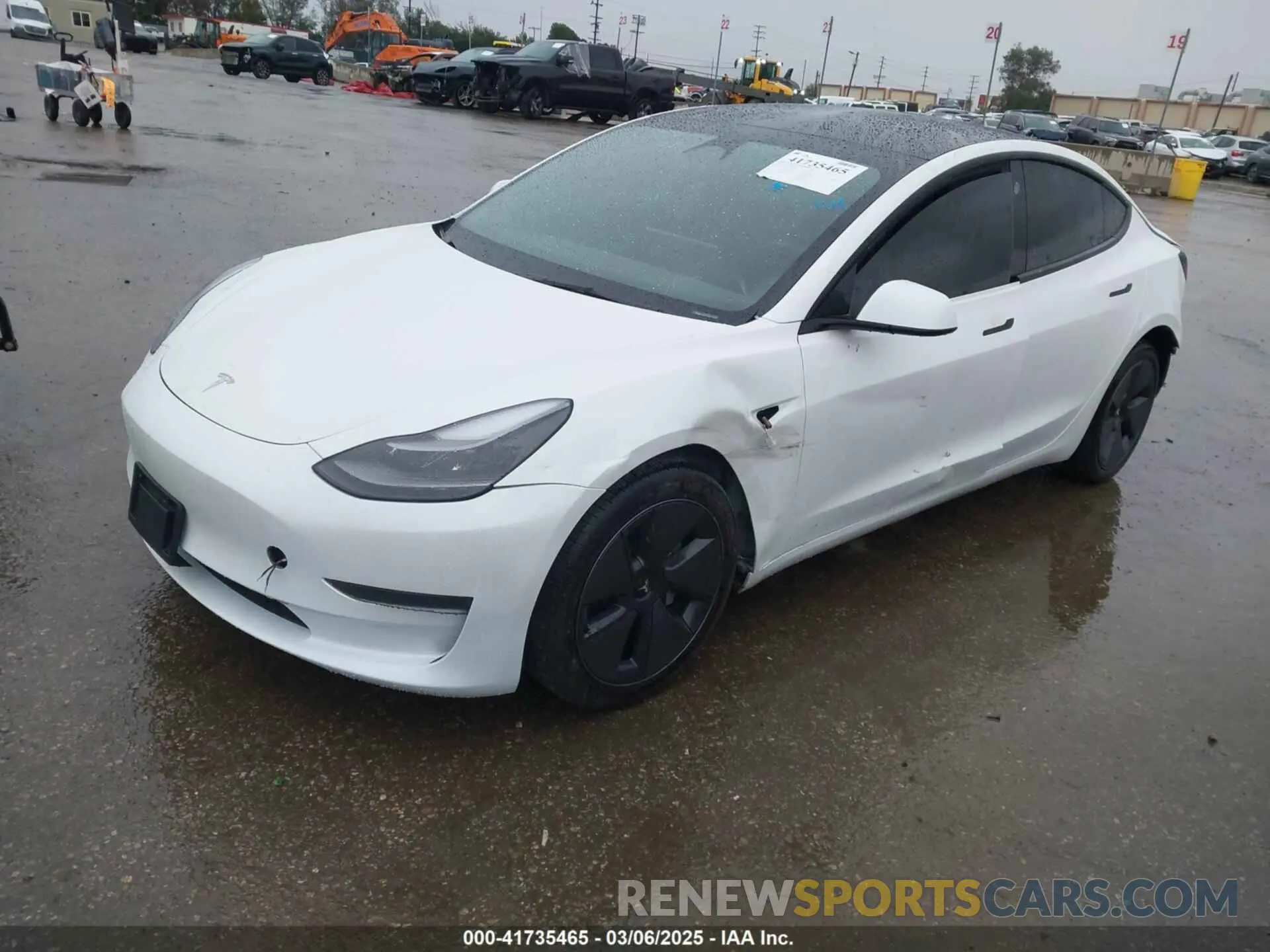 2 Фотография поврежденного автомобиля 5YJ3E1EA8PF578199 TESLA MODEL 3 2023