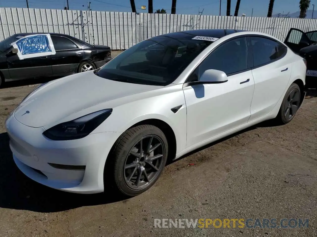 1 Фотография поврежденного автомобиля 5YJ3E1EA8PF598114 TESLA MODEL 3 2023