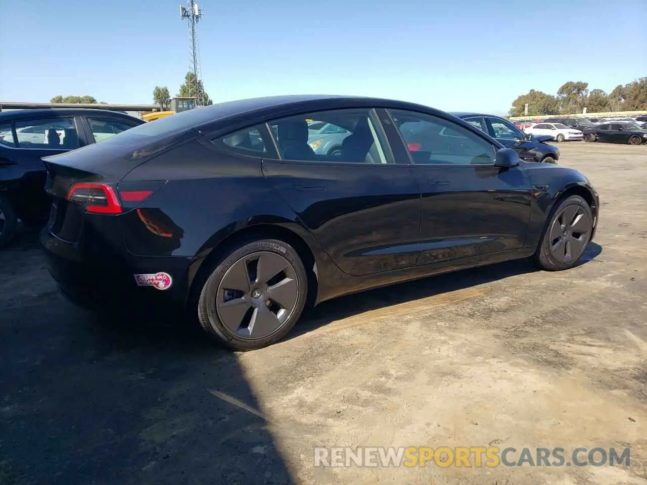 3 Photograph of a damaged car 5YJ3E1EA8PF607068 TESLA MODEL 3 2023