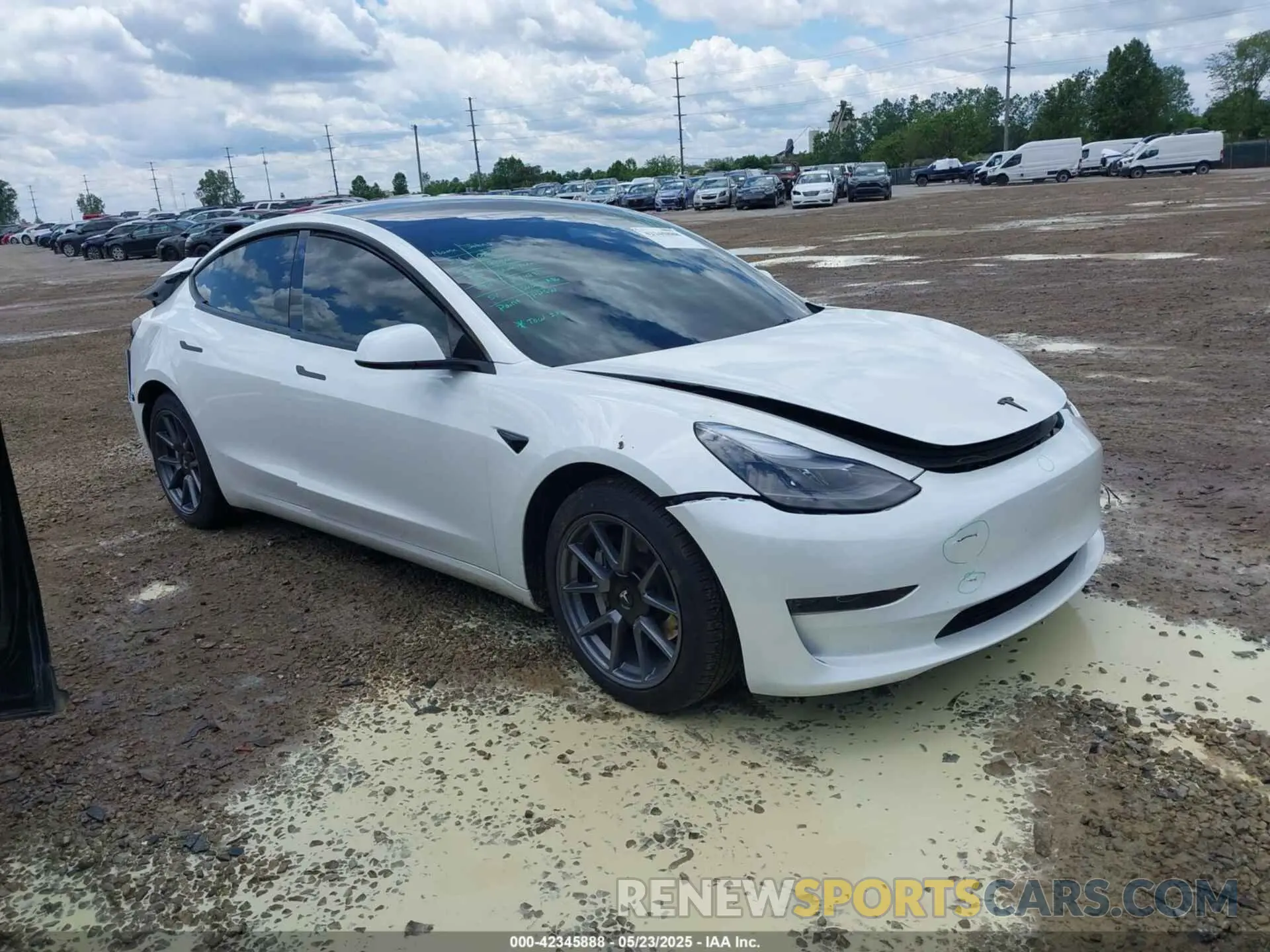 1 Фотография поврежденного автомобиля 5YJ3E1EA8PF608429 TESLA MODEL 3 2023