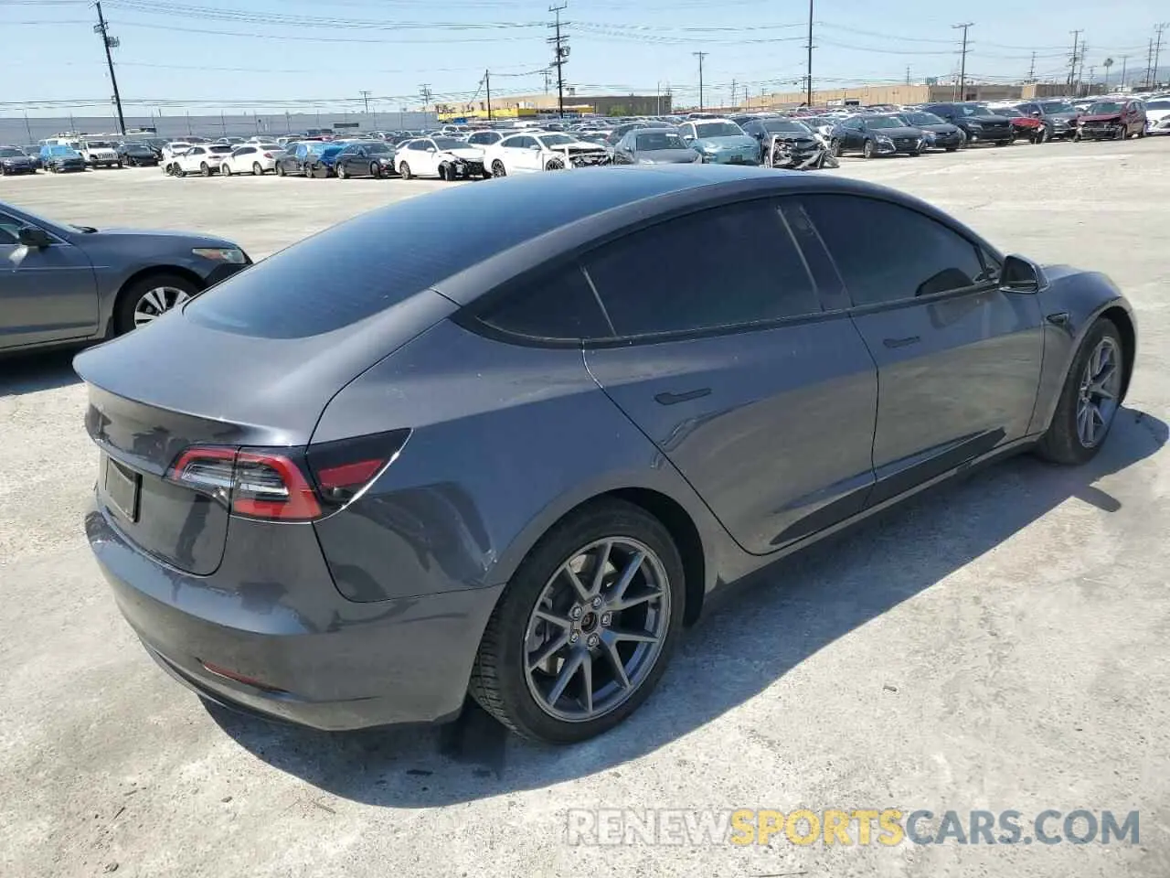 3 Photograph of a damaged car 5YJ3E1EA8PF616210 TESLA MODEL 3 2023