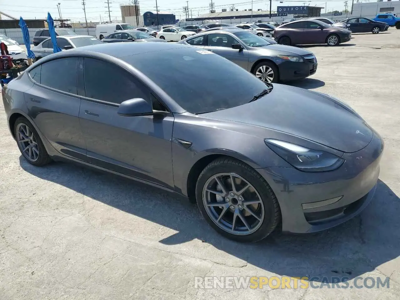 4 Photograph of a damaged car 5YJ3E1EA8PF616210 TESLA MODEL 3 2023