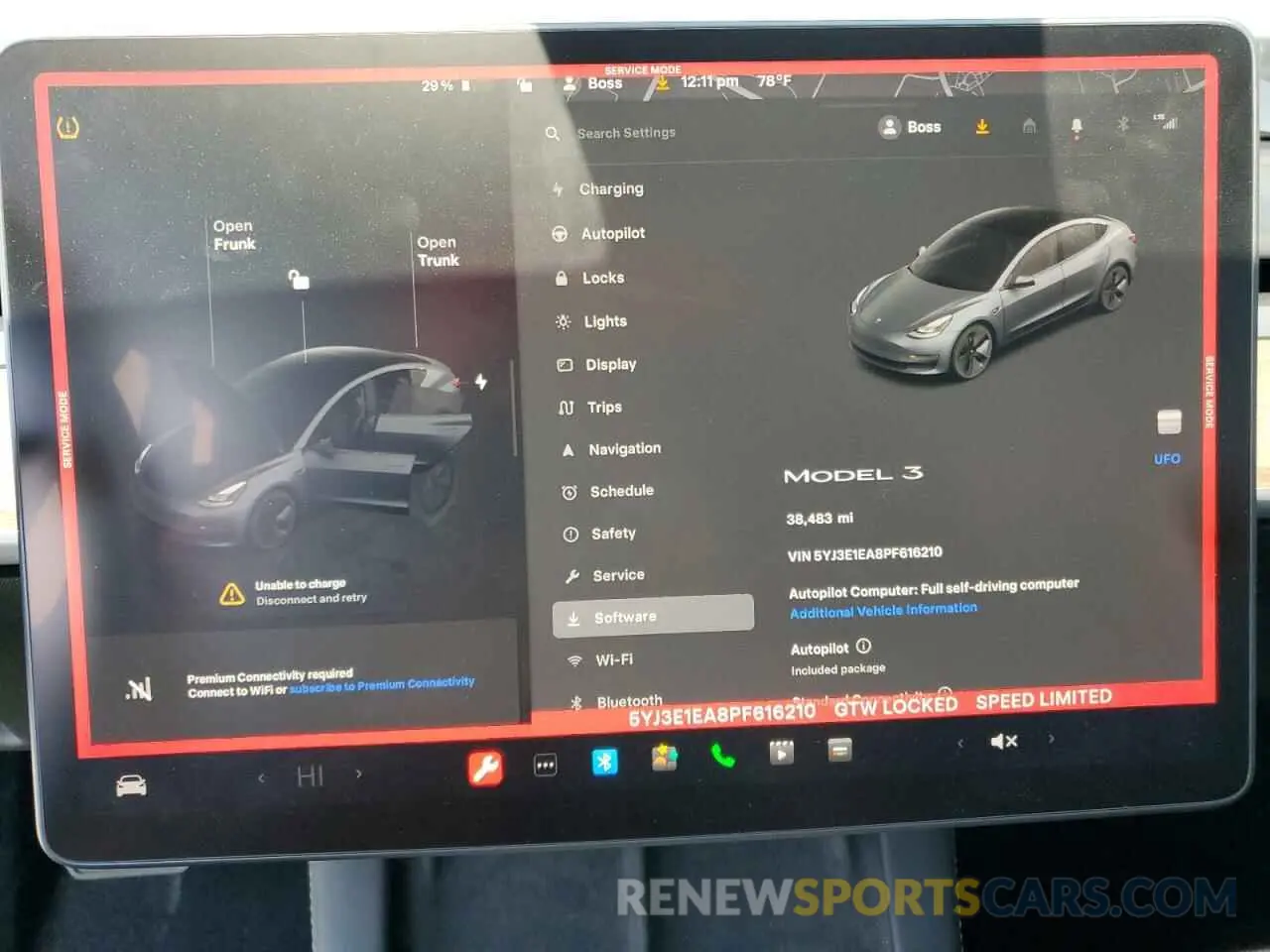 9 Photograph of a damaged car 5YJ3E1EA8PF616210 TESLA MODEL 3 2023