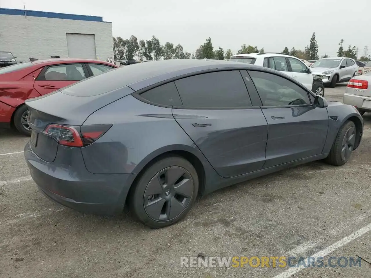3 Photograph of a damaged car 5YJ3E1EA8PF620032 TESLA MODEL 3 2023