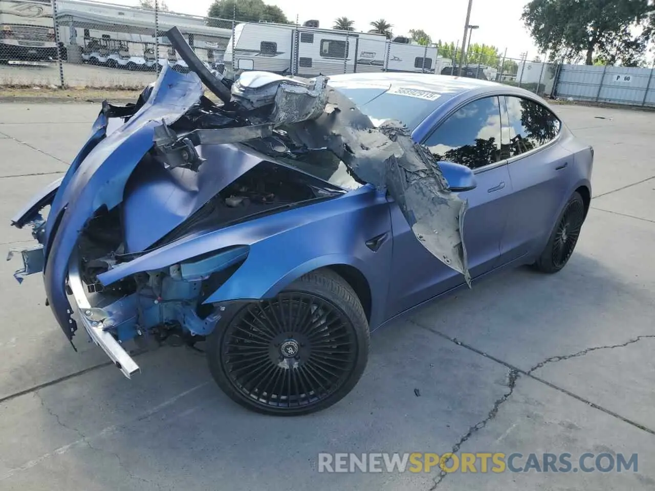 1 Фотография поврежденного автомобиля 5YJ3E1EA8PF626090 TESLA MODEL 3 2023