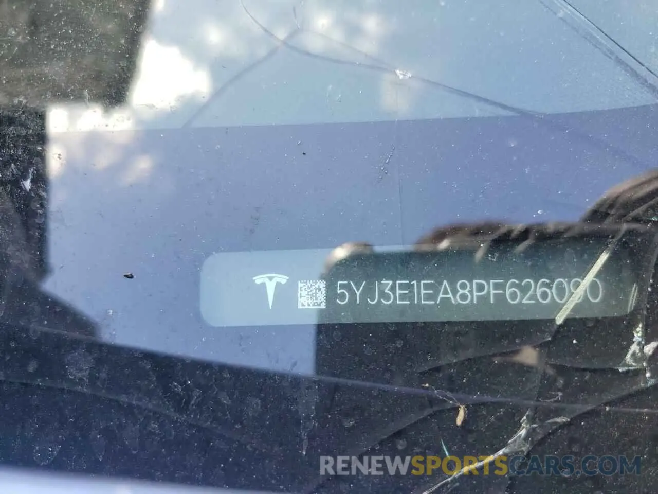 12 Фотография поврежденного автомобиля 5YJ3E1EA8PF626090 TESLA MODEL 3 2023