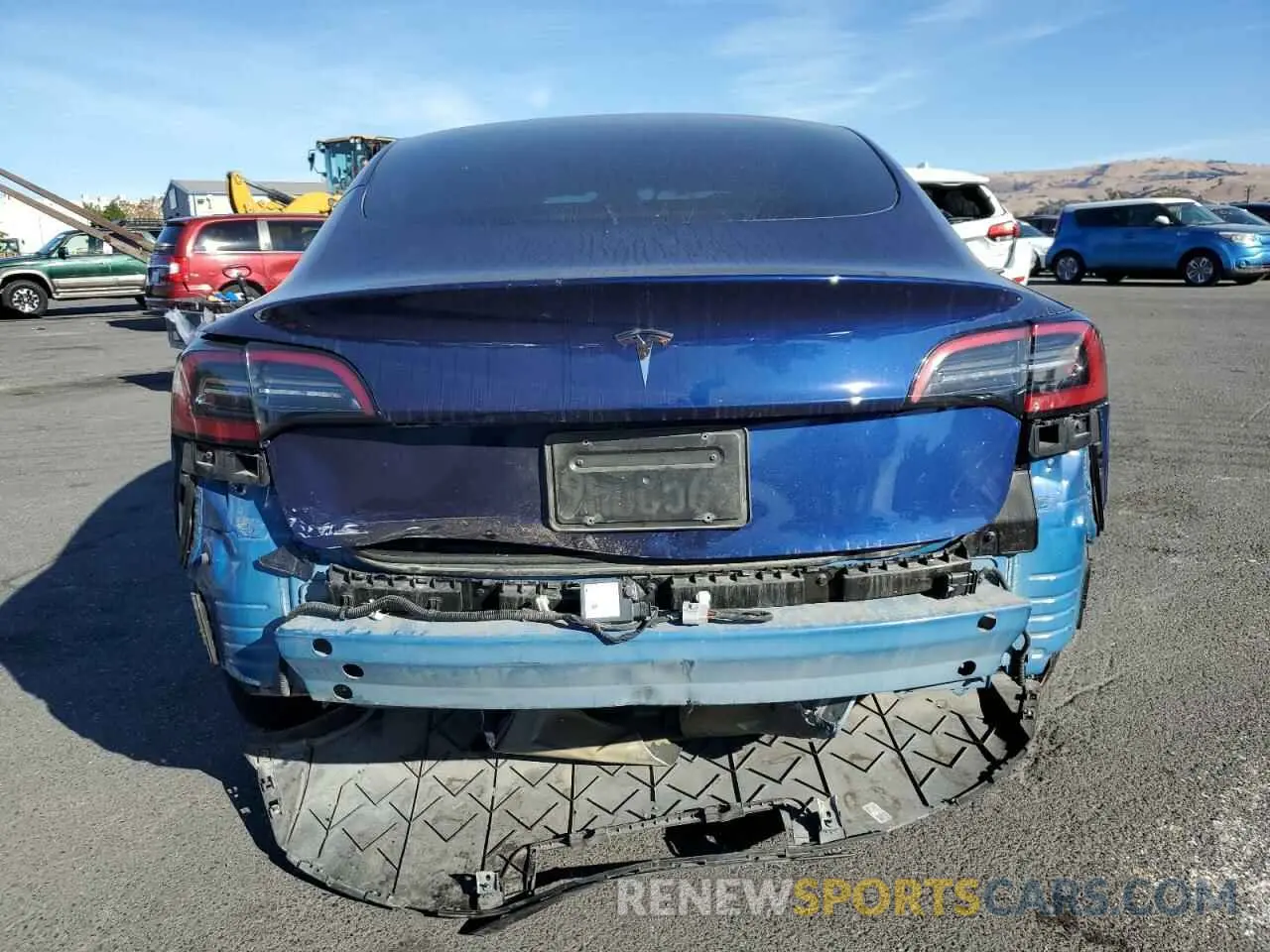 6 Photograph of a damaged car 5YJ3E1EA8PF626428 TESLA MODEL 3 2023