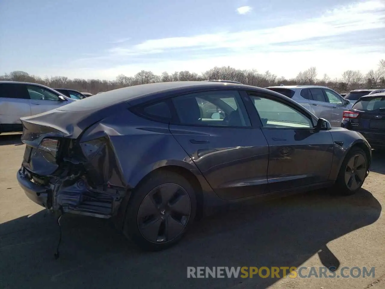 3 Photograph of a damaged car 5YJ3E1EA8PF638756 TESLA MODEL 3 2023