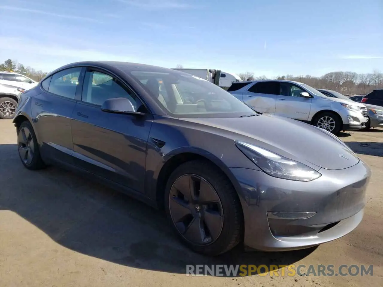 4 Photograph of a damaged car 5YJ3E1EA8PF638756 TESLA MODEL 3 2023