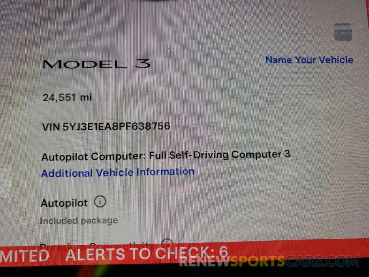 9 Photograph of a damaged car 5YJ3E1EA8PF638756 TESLA MODEL 3 2023