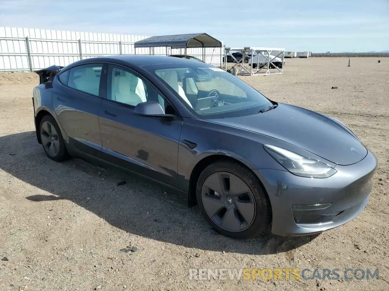 4 Фотография поврежденного автомобиля 5YJ3E1EA8PF648073 TESLA MODEL 3 2023