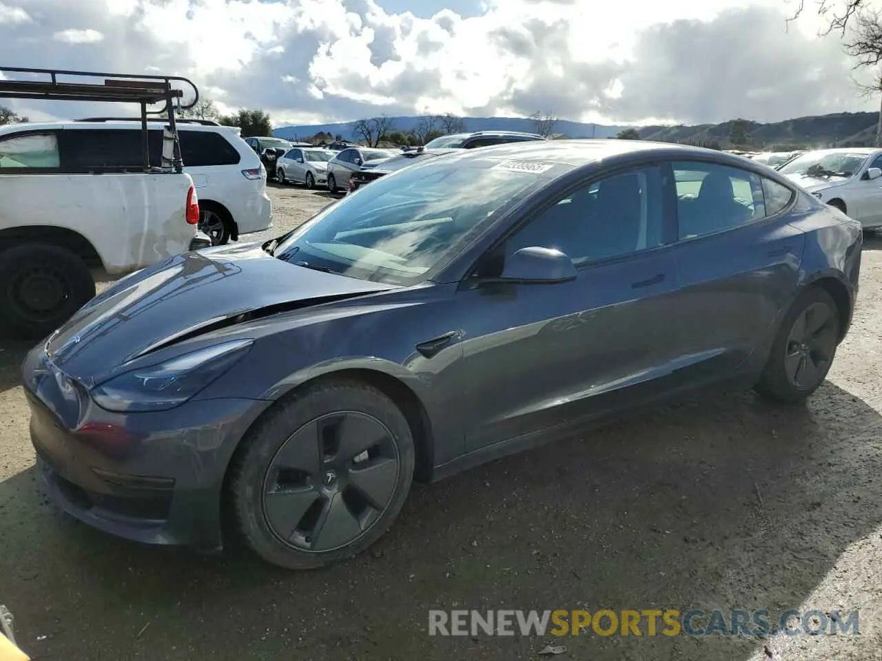 1 Photograph of a damaged car 5YJ3E1EA8PF650955 TESLA MODEL 3 2023