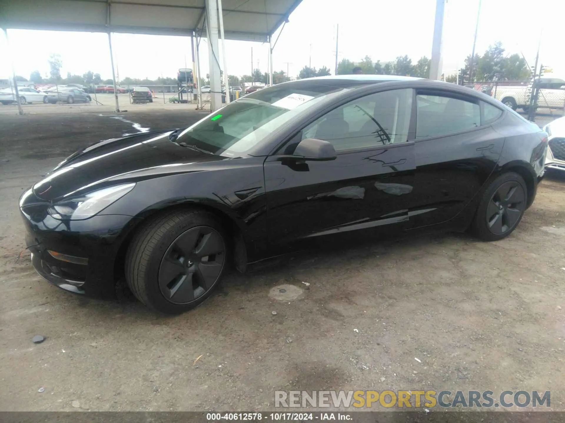 2 Photograph of a damaged car 5YJ3E1EA8PF651992 TESLA MODEL 3 2023