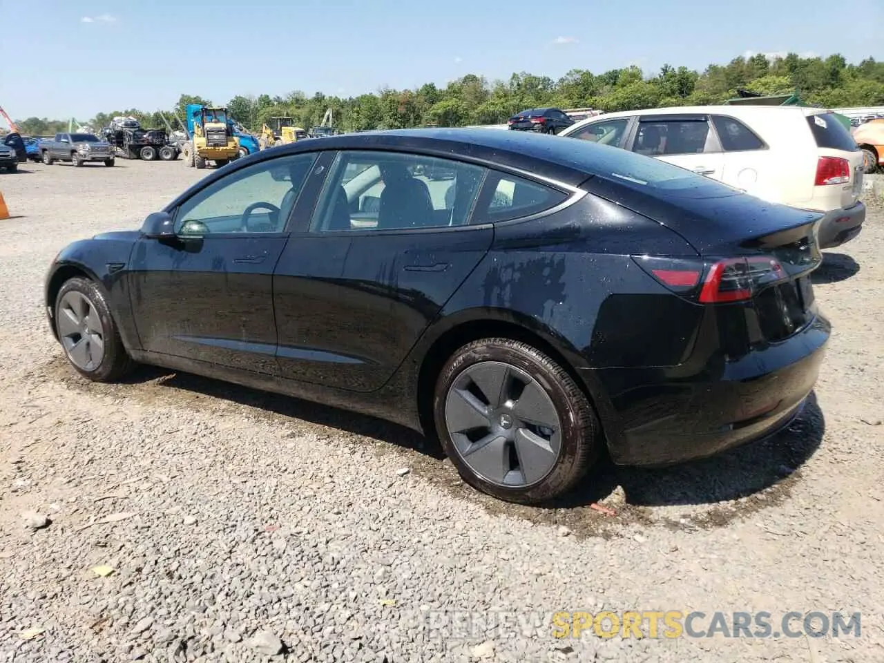 2 Photograph of a damaged car 5YJ3E1EA8PF664094 TESLA MODEL 3 2023