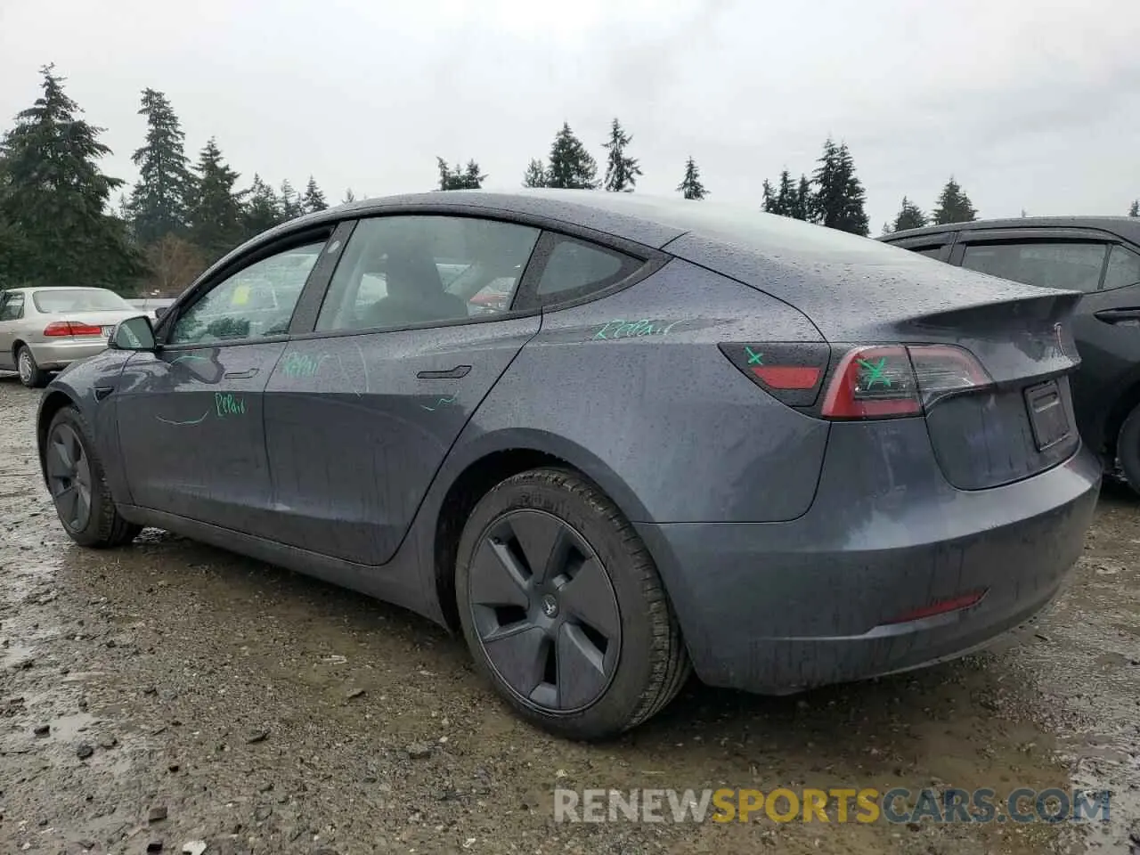 2 Фотография поврежденного автомобиля 5YJ3E1EA8PF664676 TESLA MODEL 3 2023