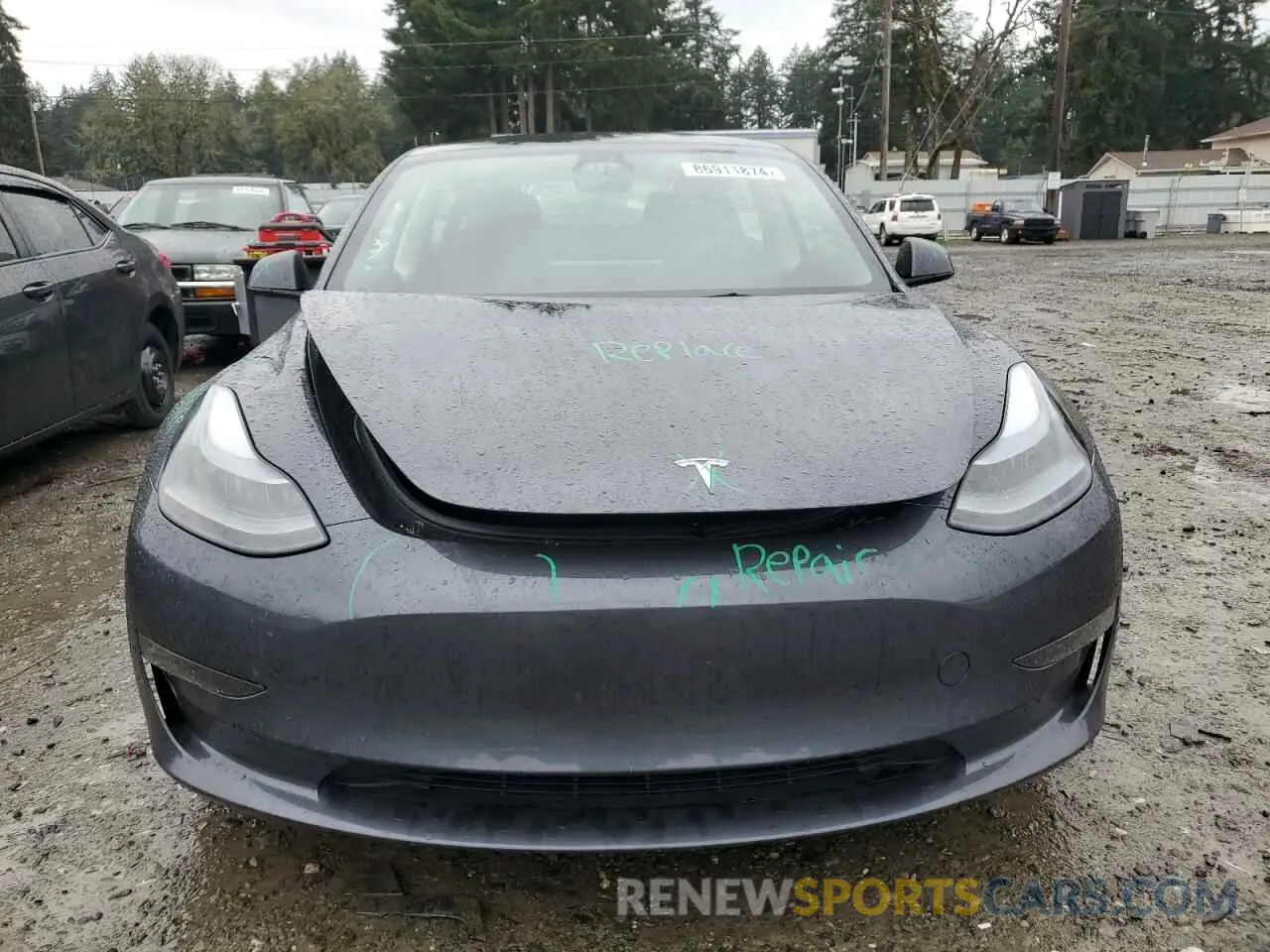 5 Фотография поврежденного автомобиля 5YJ3E1EA8PF664676 TESLA MODEL 3 2023