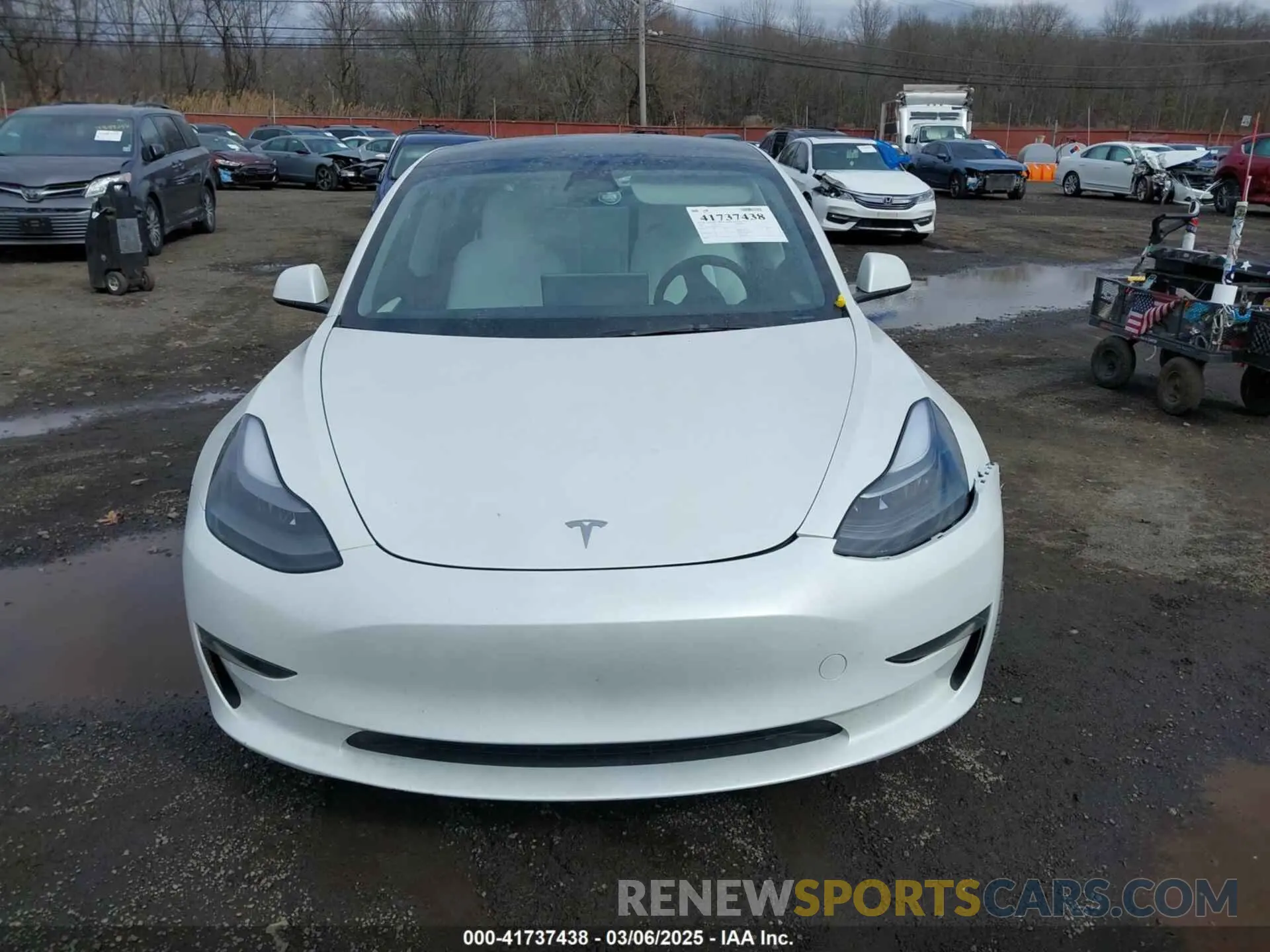 12 Photograph of a damaged car 5YJ3E1EA8PF671613 TESLA MODEL 3 2023