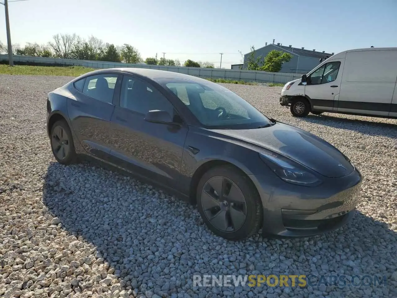 4 Фотография поврежденного автомобиля 5YJ3E1EA8PF672406 TESLA MODEL 3 2023