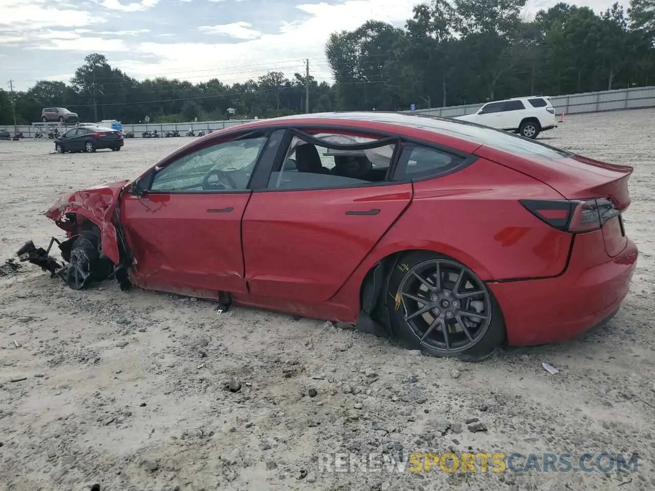 2 Фотография поврежденного автомобиля 5YJ3E1EA8PF674852 TESLA MODEL 3 2023