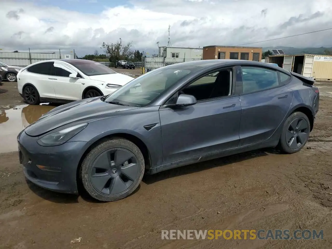1 Фотография поврежденного автомобиля 5YJ3E1EA8PF677153 TESLA MODEL 3 2023